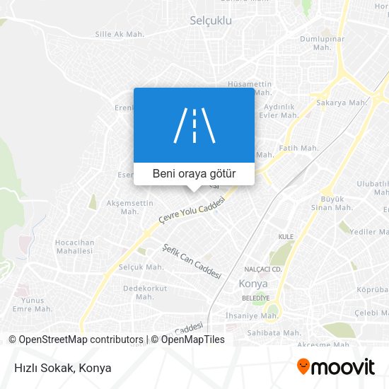 Hızlı Sokak harita