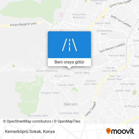 Kemerköprü Sokak harita