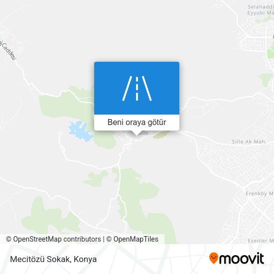 Mecitözü Sokak harita