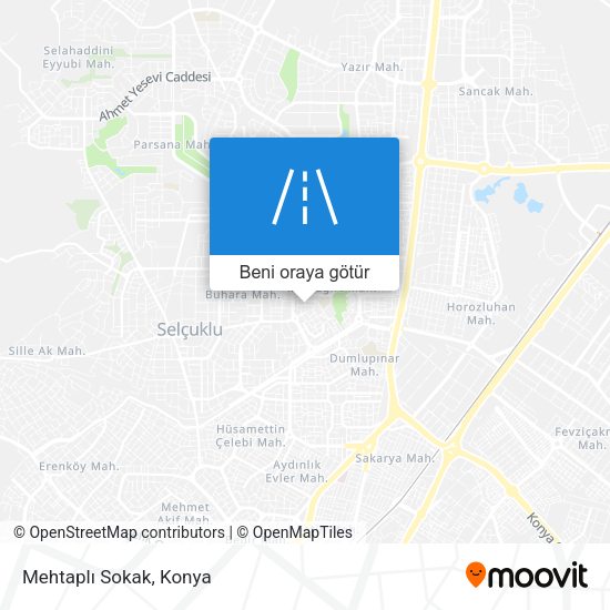 Mehtaplı Sokak harita