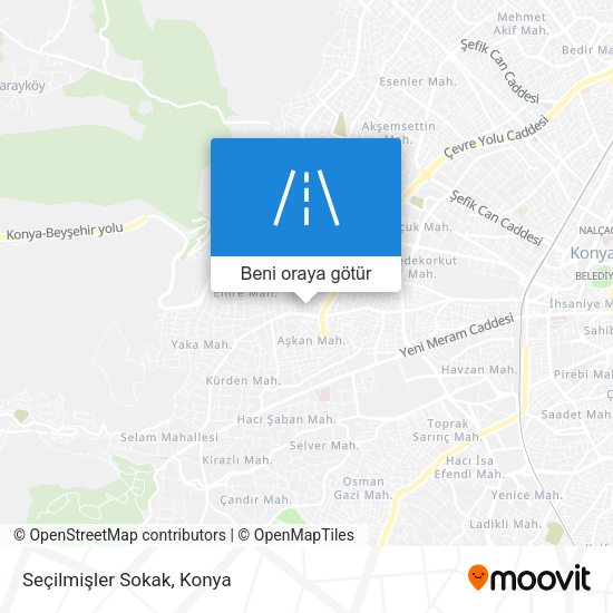 Seçilmişler Sokak harita