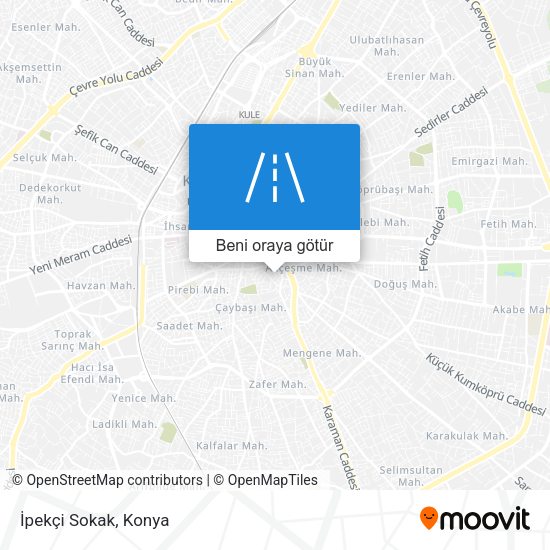 İpekçi Sokak harita