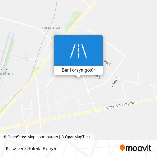 Kocadere Sokak harita