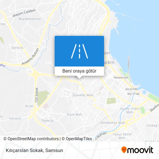 Kılıçarslan Sokak harita