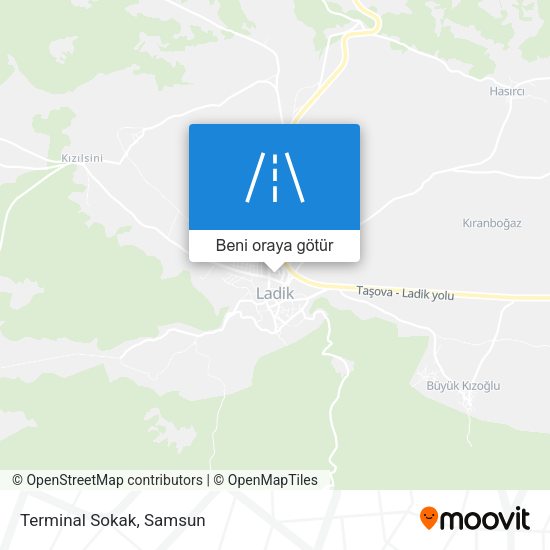 Terminal Sokak harita