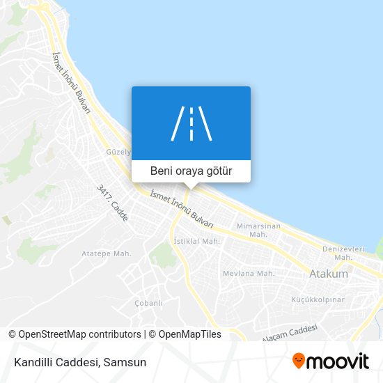 Kandilli Caddesi harita