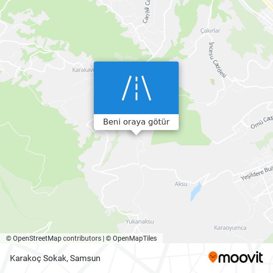 Karakoç Sokak harita