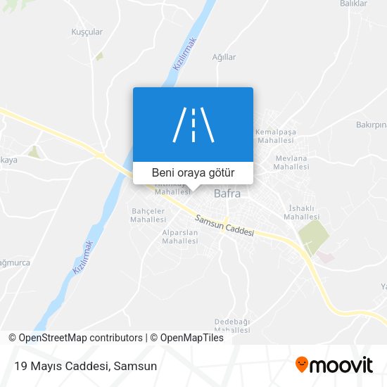 19 Mayıs Caddesi harita