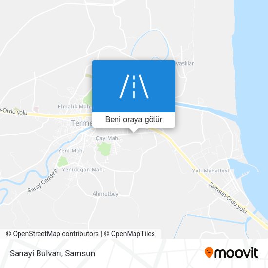 Sanayi Bulvarı harita