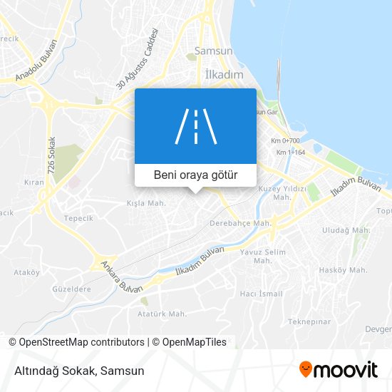 Altındağ Sokak harita