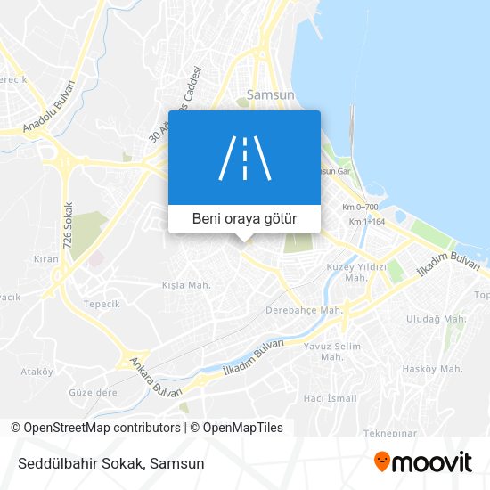 Seddülbahir Sokak harita