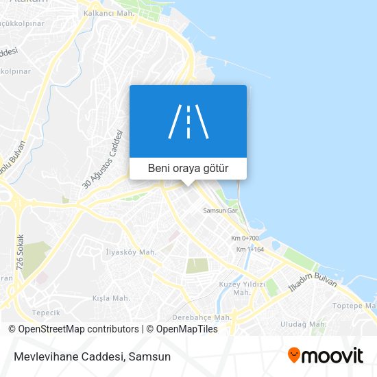 Mevlevihane Caddesi harita