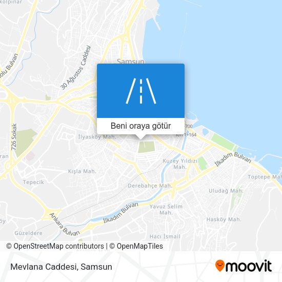 Mevlana Caddesi harita