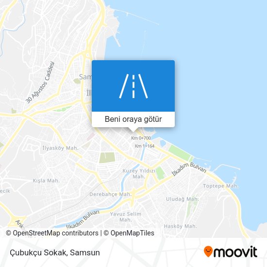 Çubukçu Sokak harita