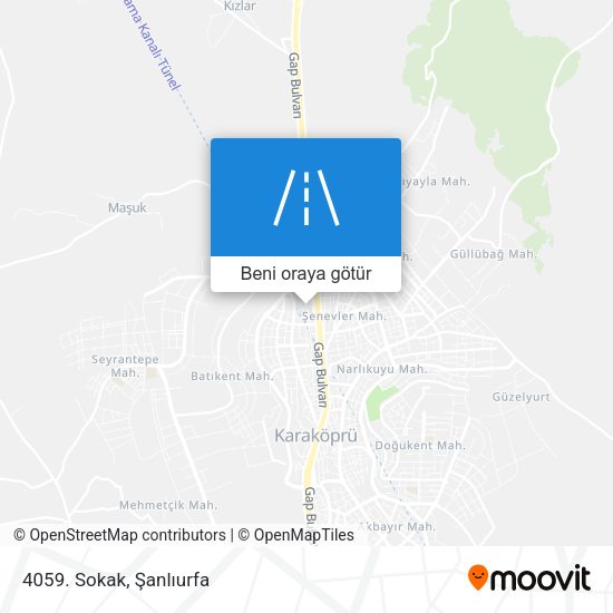 4059. Sokak harita