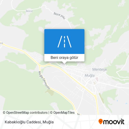 Kabaklıoğlu Caddesi harita
