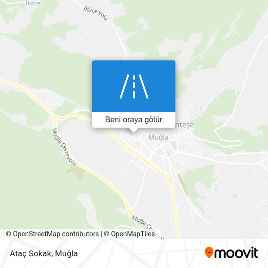 Ataç Sokak harita