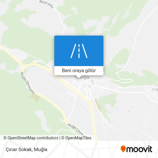 Çınar Sokak harita