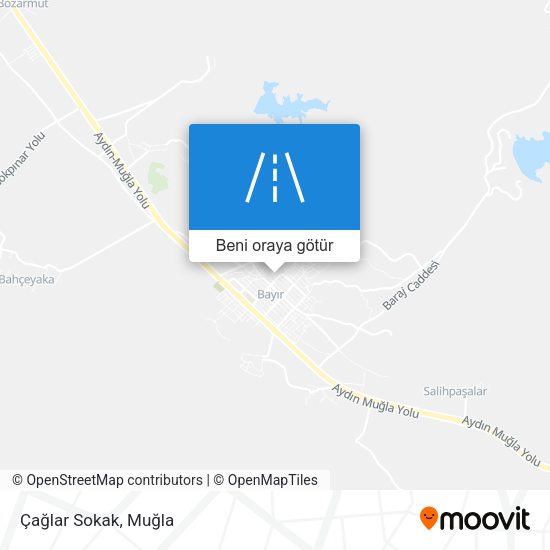 Çağlar Sokak harita