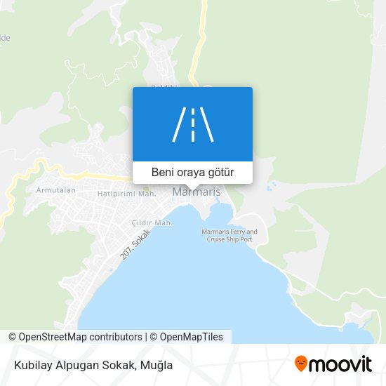 Kubilay Alpugan Sokak harita