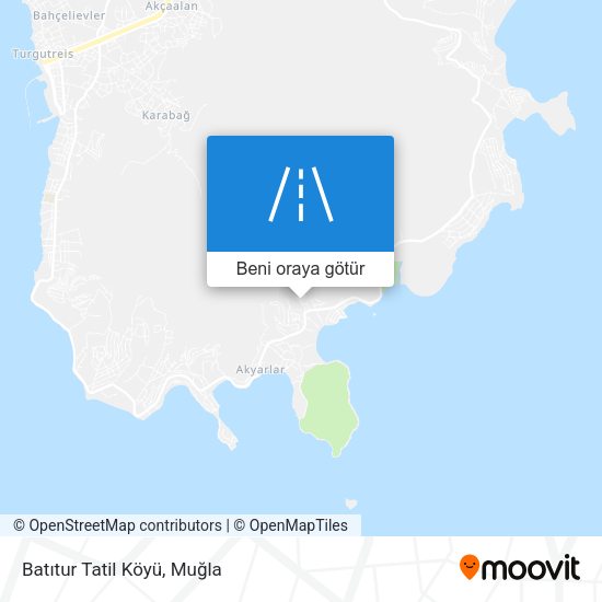 Batıtur Tatil Köyü harita