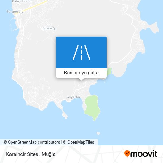 Karaincir Sitesi harita