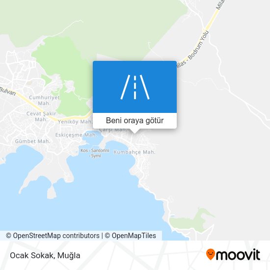 Ocak Sokak harita