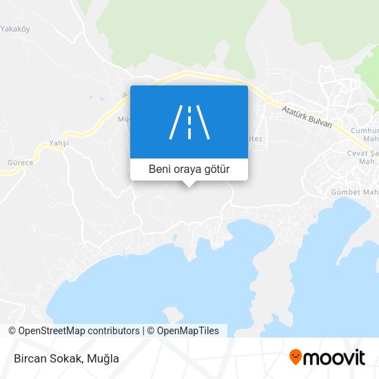 Bircan Sokak harita