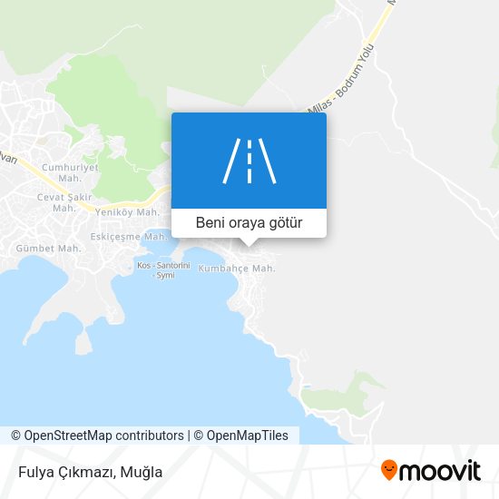 Fulya Çıkmazı harita
