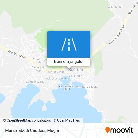 Marsmabedi Caddesi harita