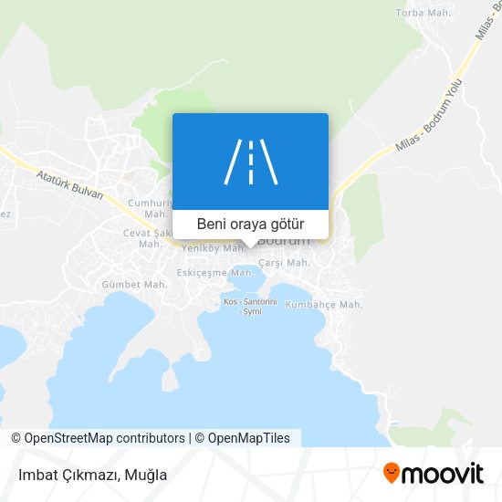 Imbat Çıkmazı harita