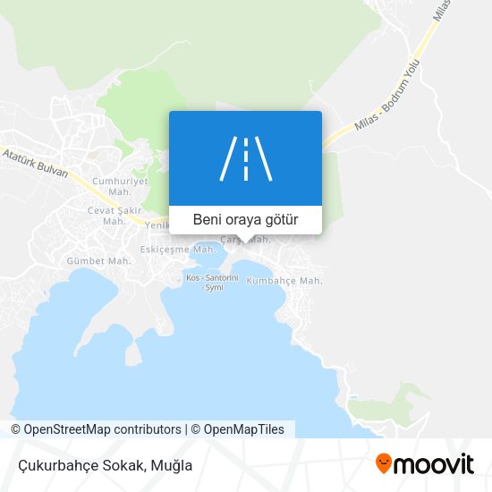 Çukurbahçe Sokak harita