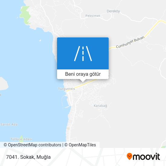 7041. Sokak harita