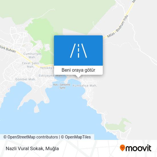 Nazli Vural Sokak harita