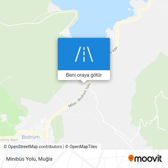Minibüs Yolu harita