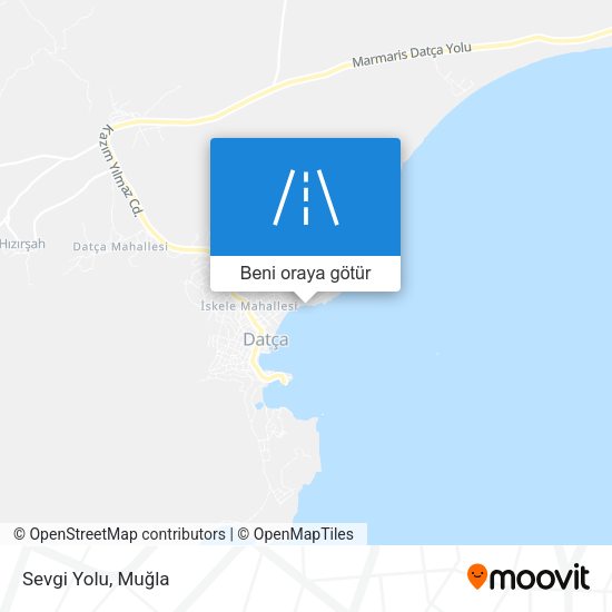 Sevgi Yolu harita