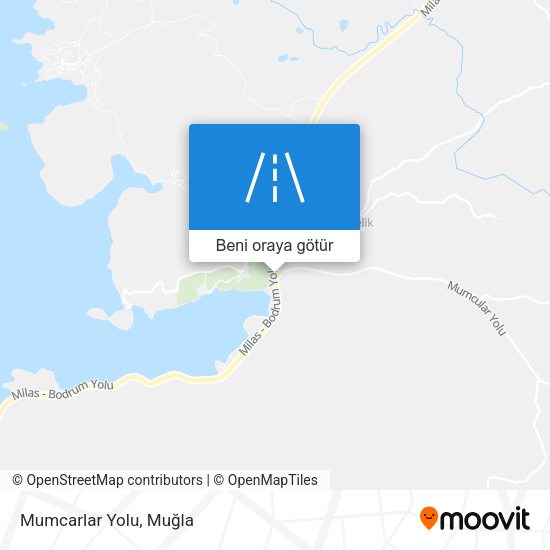 Mumcarlar Yolu harita