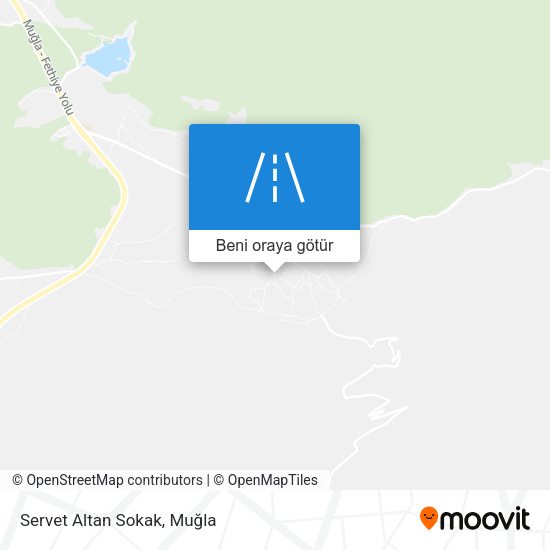 Servet Altan Sokak harita