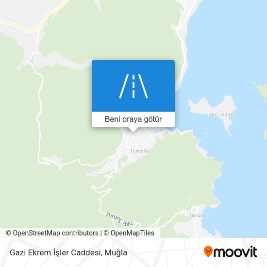 Gazi Ekrem İşler Caddesi harita