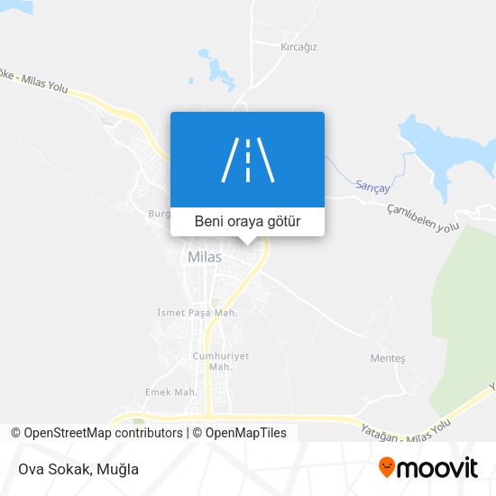 Ova Sokak harita