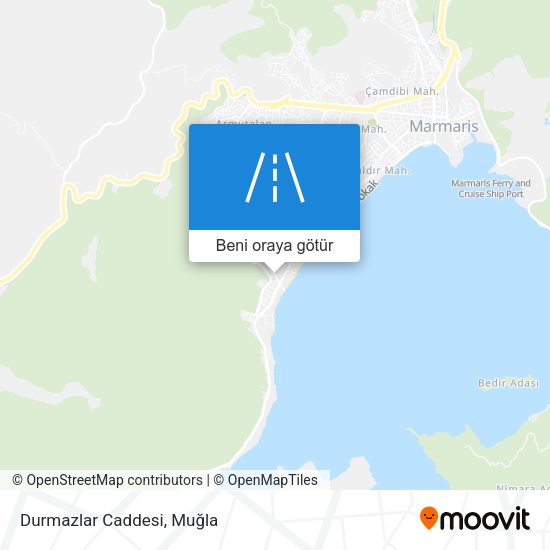 Durmazlar Caddesi harita