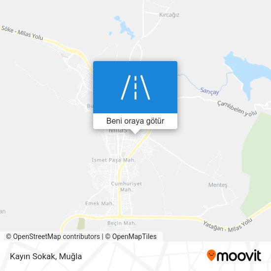 Kayın Sokak harita