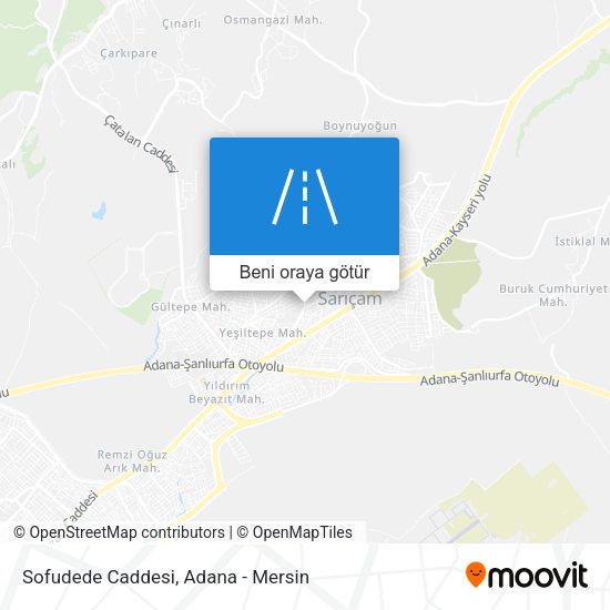 Sofudede Caddesi harita