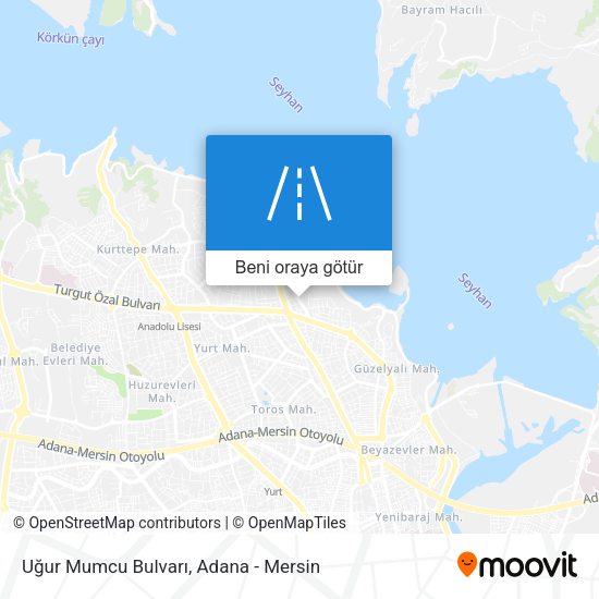 Uğur Mumcu Bulvarı harita
