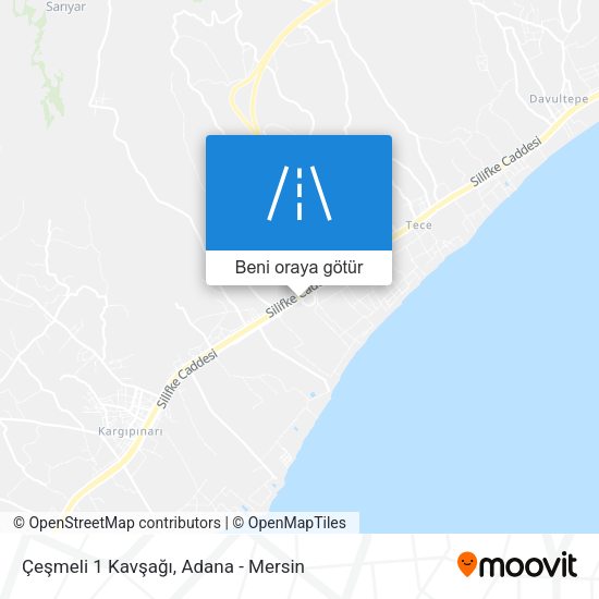 Çeşmeli 1 Kavşağı harita
