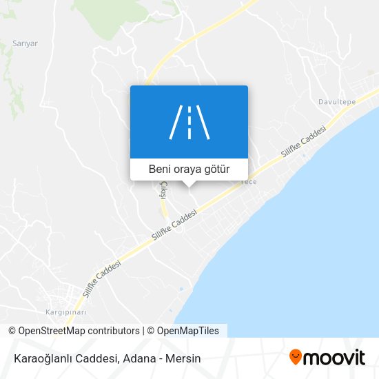 Karaoğlanlı Caddesi harita