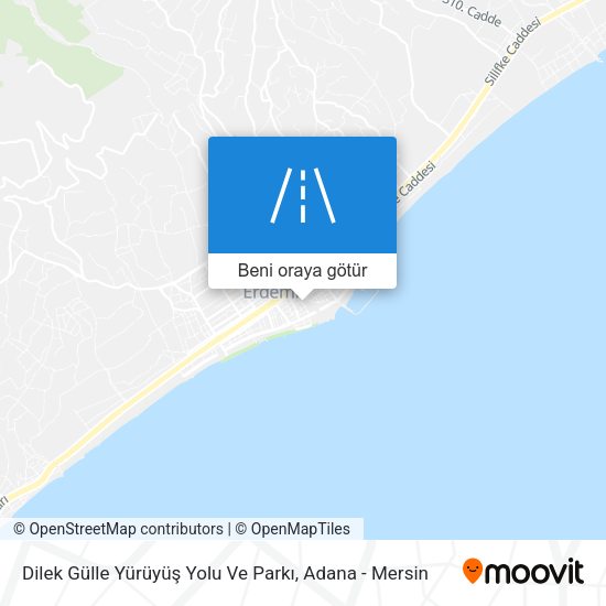 Dilek Gülle Yürüyüş Yolu Ve Parkı harita