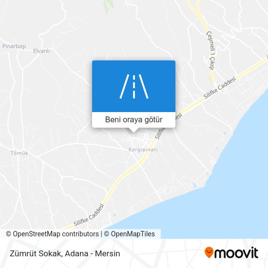 Zümrüt Sokak harita