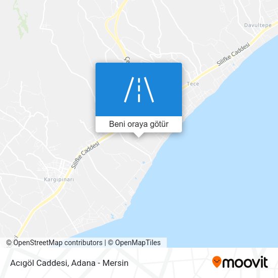 Acıgöl Caddesi harita