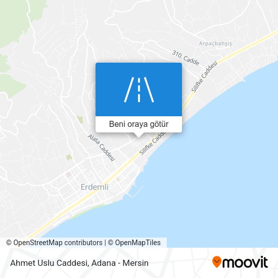 Ahmet Uslu Caddesi harita